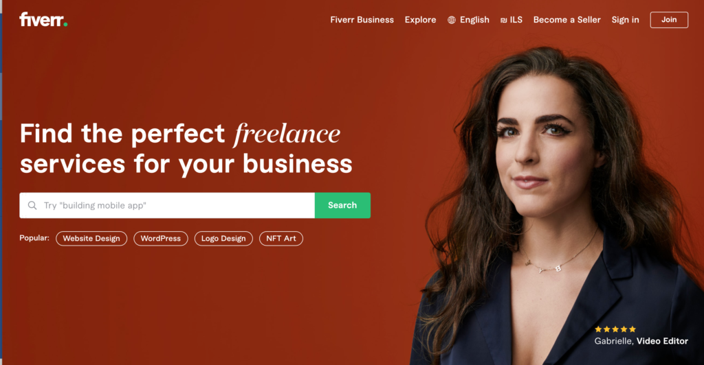 Hire Freelancers – Fiver