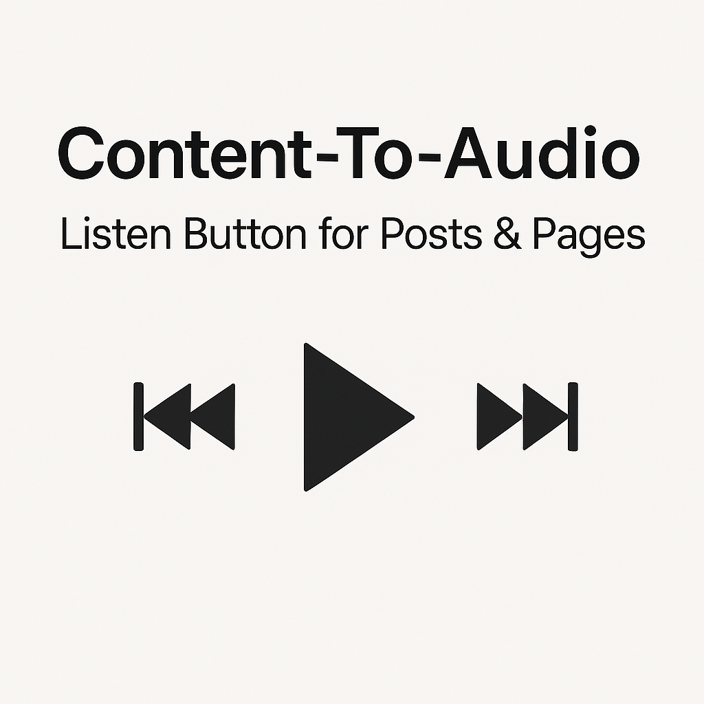 Content To Audio
